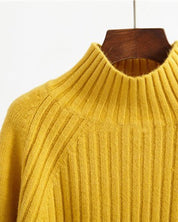 Classic Turtleneck Strickpullover für Damen