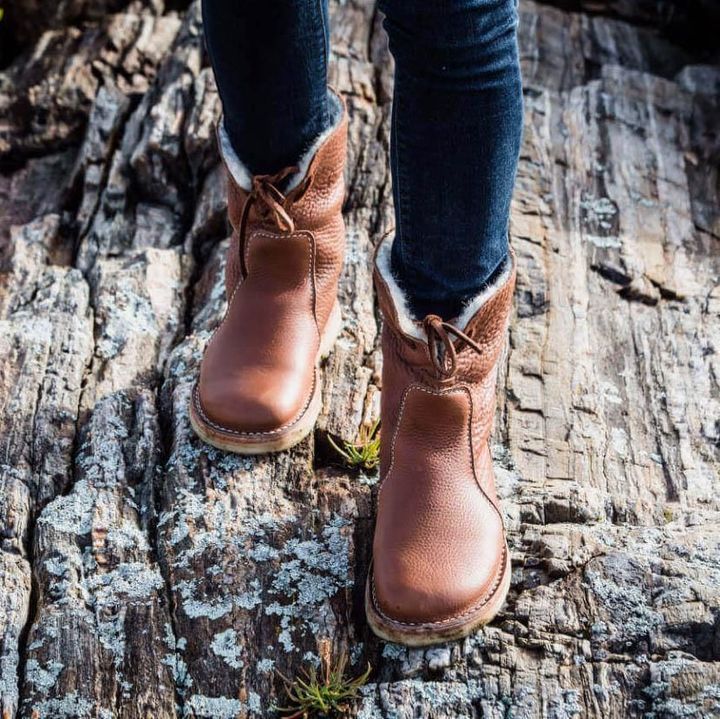 Wasserdichte, wollgefütterte Stiefel für Frauen