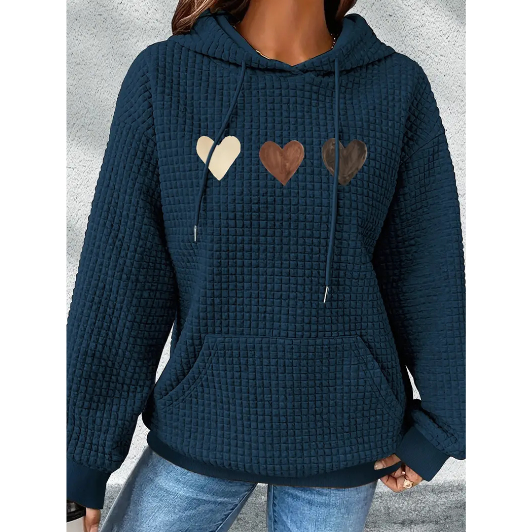 Gemütliches Heart Sweatshirt für Damen