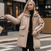 Warme Pufferjacke für Damen