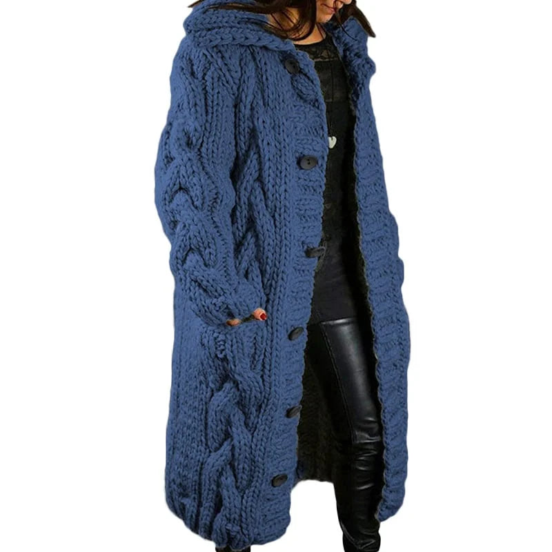 Stylische weiche Strickjacke für Frauen