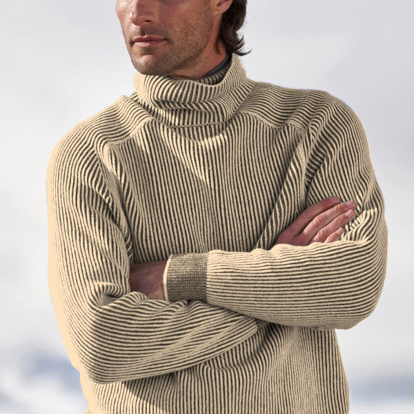 Elegant Turtleneck Pullover für Herren