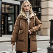 Warme Pufferjacke für Damen