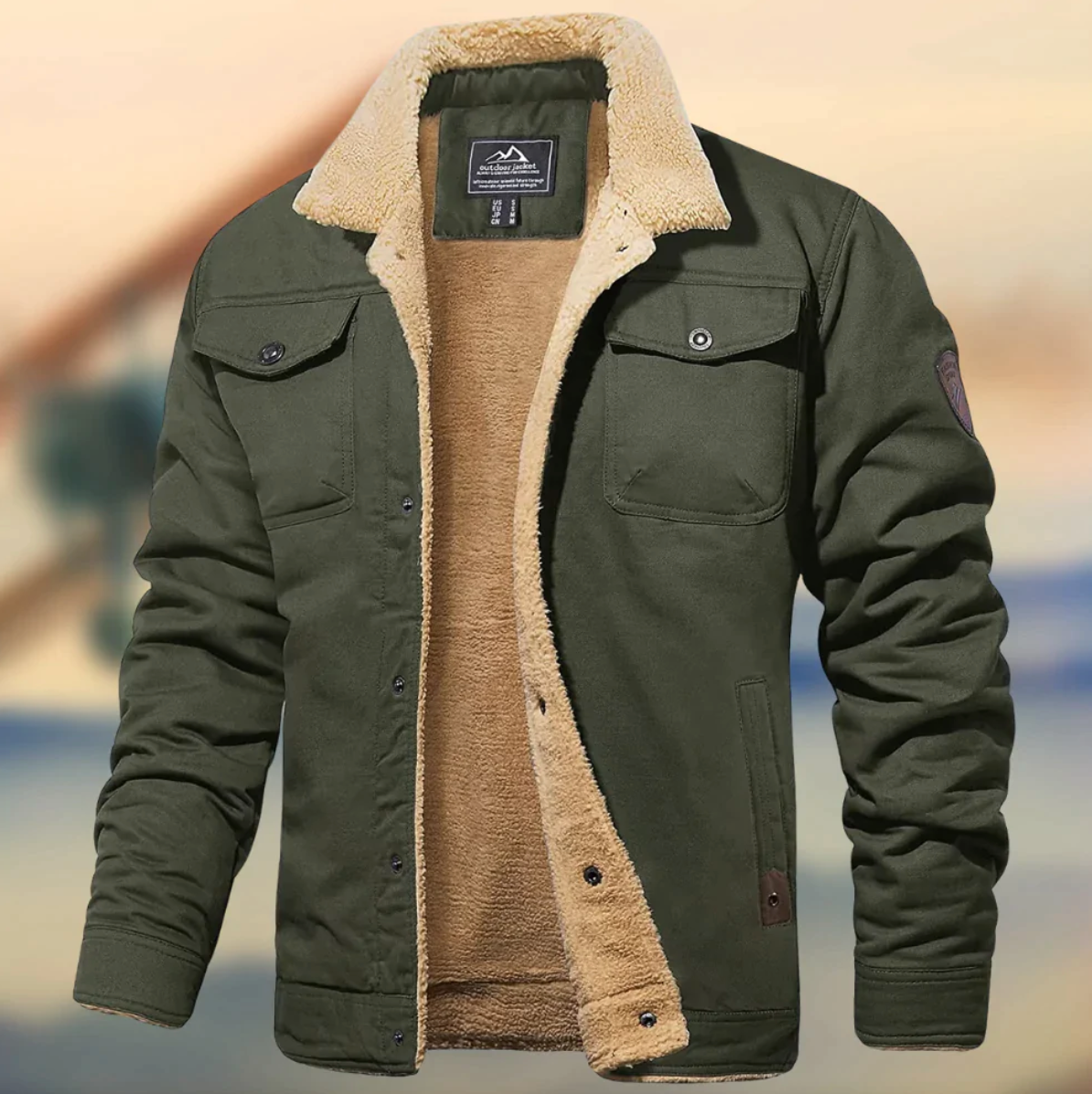 Elegante Winterjacke für Herren