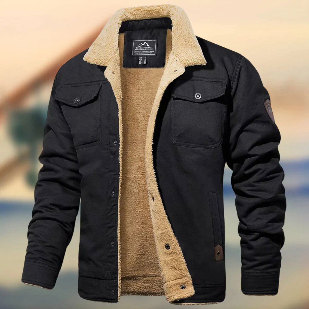 Elegante Winterjacke für Herren