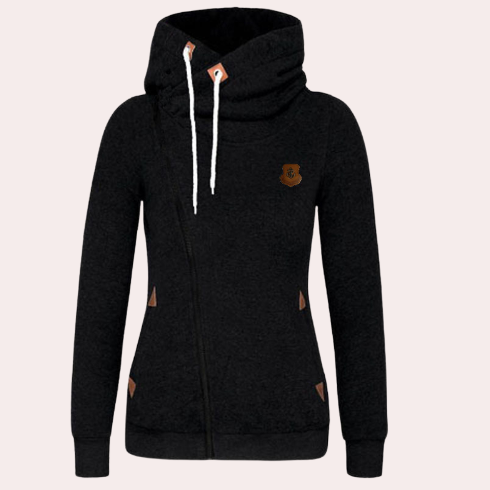 Kuscheliger Zip-Up Pullover für Frauen