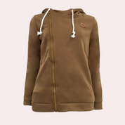 Kuscheliger Zip-Up Pullover für Frauen