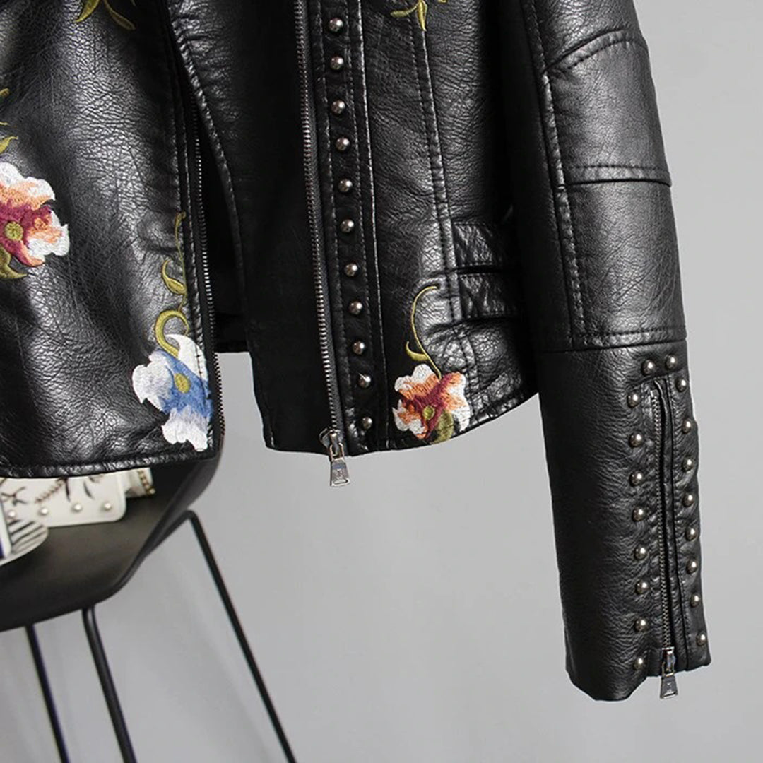 Trendy Floral Fashion Jacke für Frauen