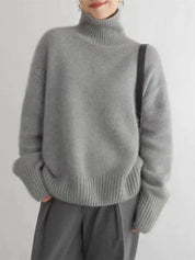 Stylischer Rollkragenpullover für Frauen