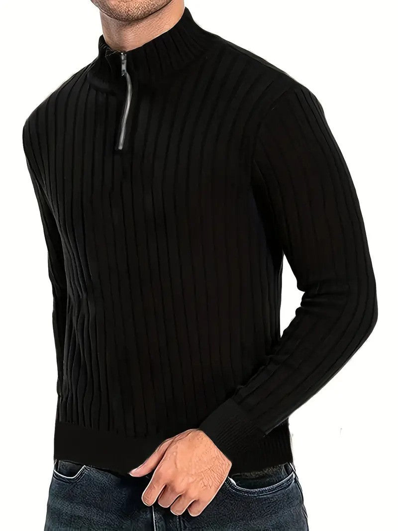 Bequemer Strickpullover für Männer