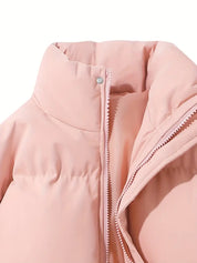 Elegante gepolsterte Winterjacke für Damen