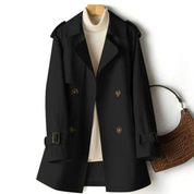 Trendy Langer Trenchcoat für Damen