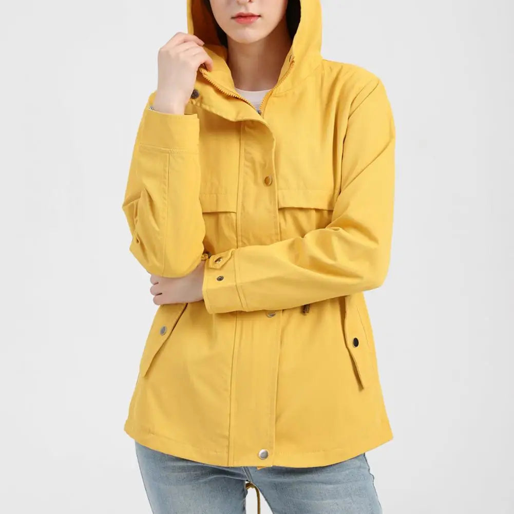 Wasserdichte Windbreaker-Jacke für Frauen