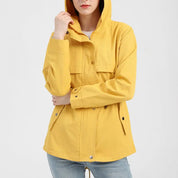 Wasserdichte Windbreaker-Jacke für Frauen