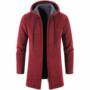 Stylischer Langer Hoodie Cardigan für Männer