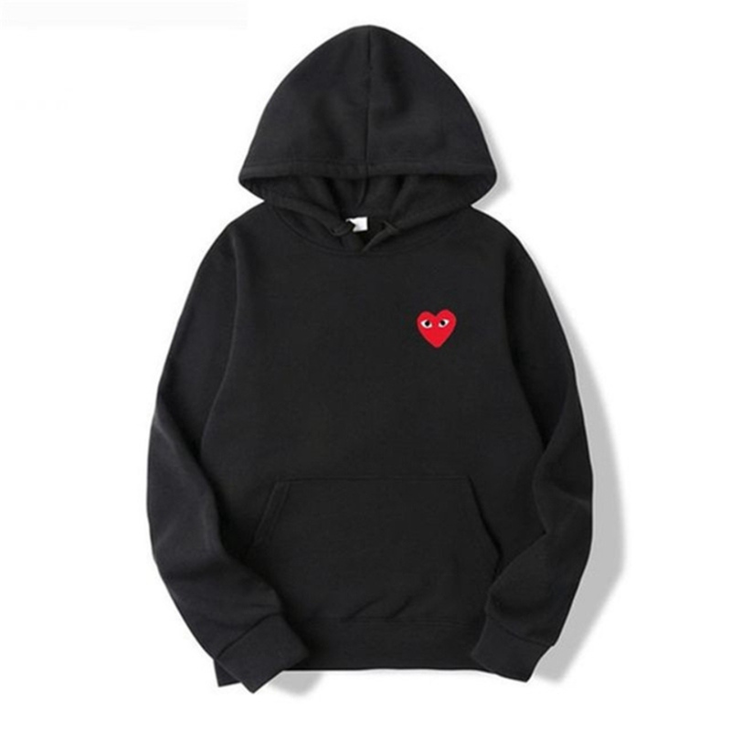 Trendy Heart Logo Pullover für Frauen