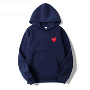 Trendy Heart Logo Pullover für Frauen