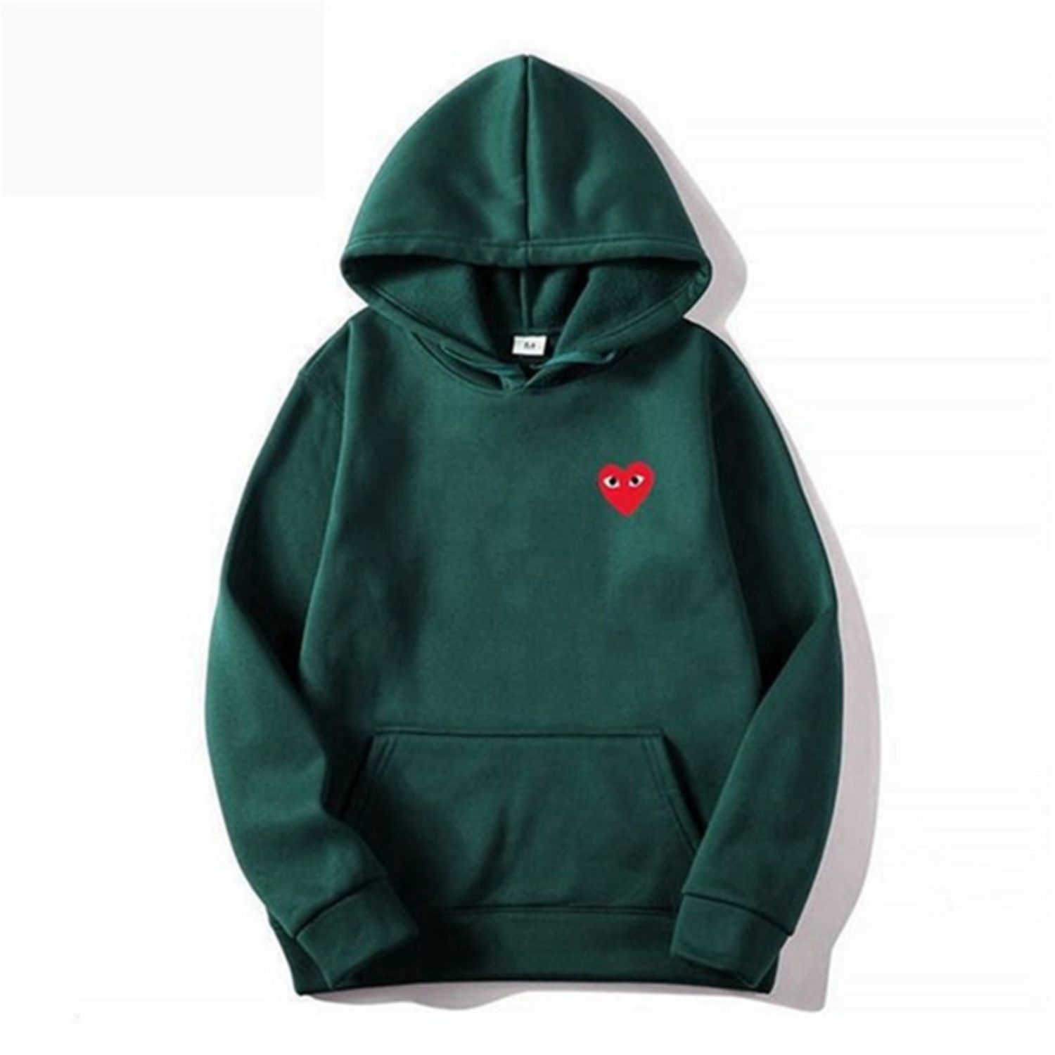 Trendy Heart Logo Pullover für Frauen