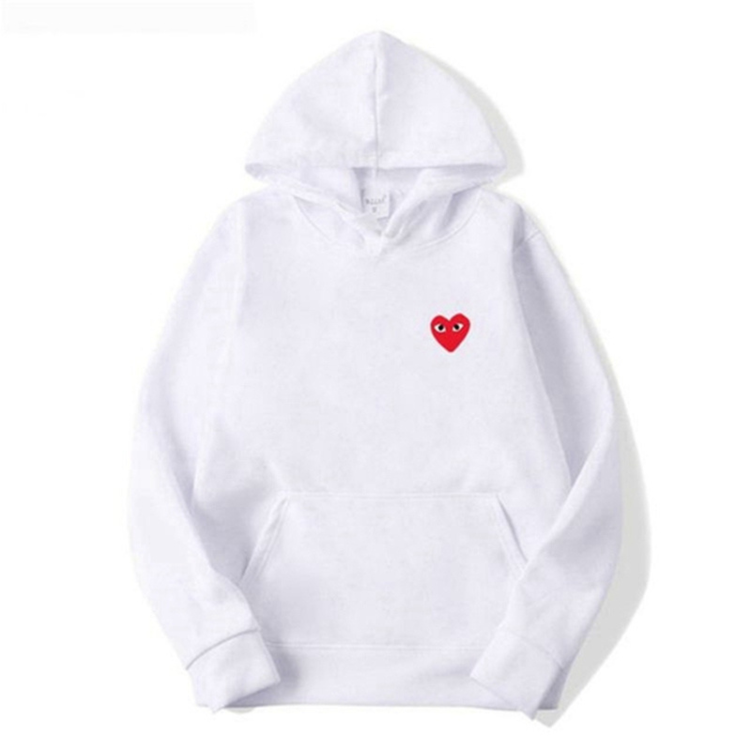 Trendy Heart Logo Pullover für Frauen