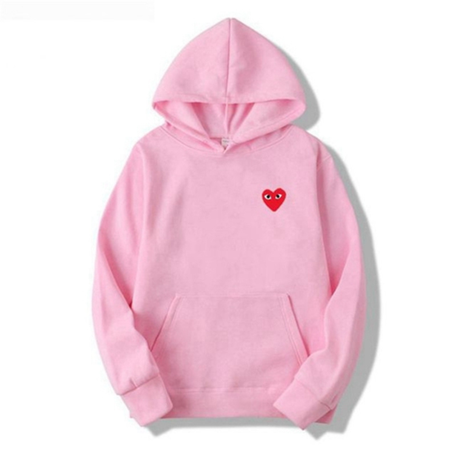 Trendy Heart Logo Pullover für Frauen