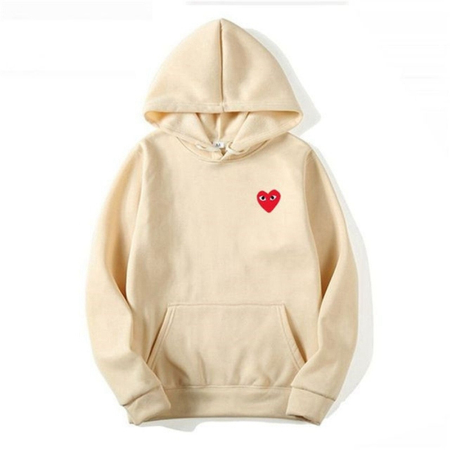 Trendy Heart Logo Pullover für Frauen