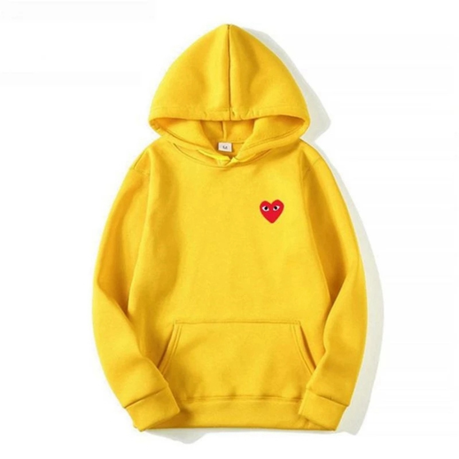 Trendy Heart Logo Pullover für Frauen