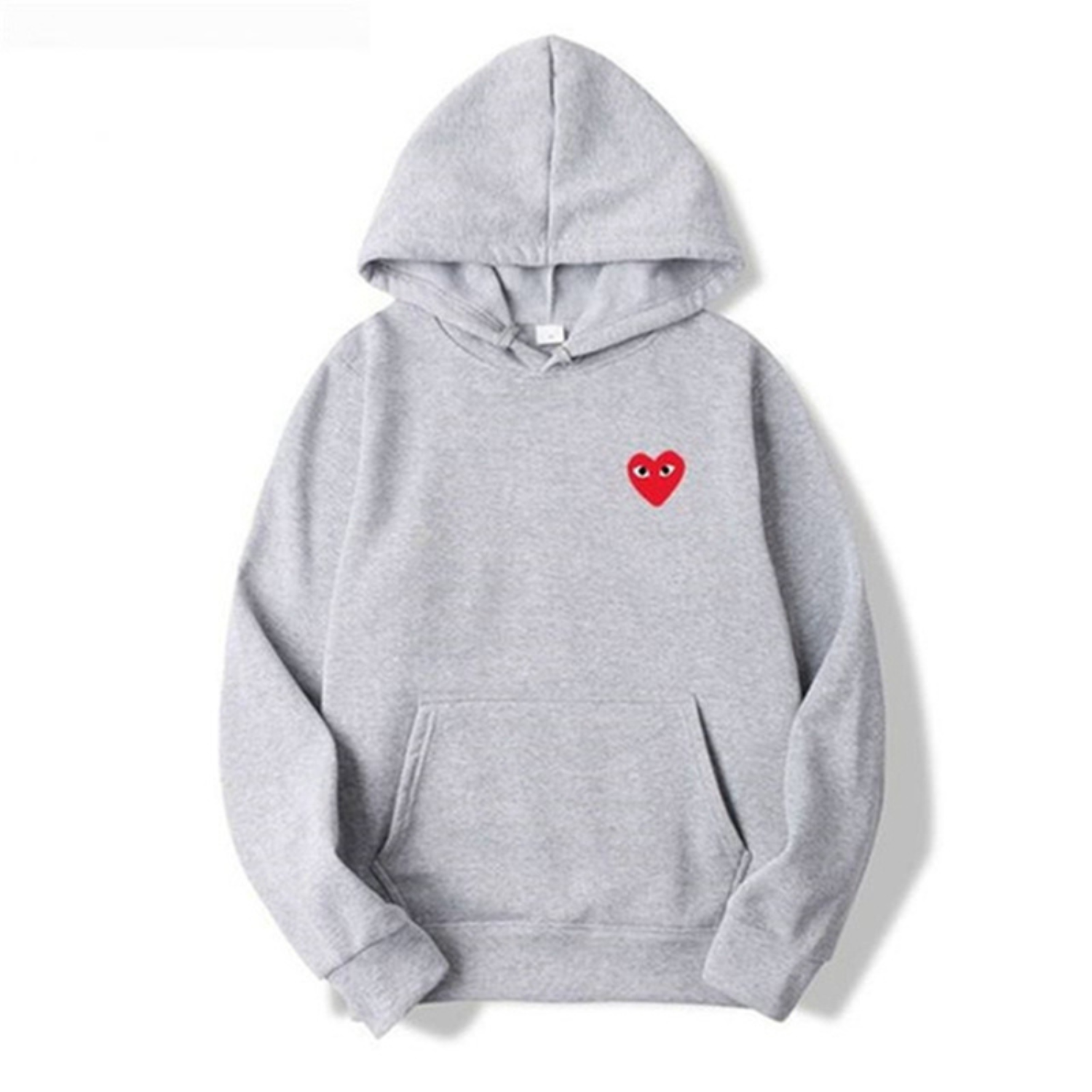 Trendy Heart Logo Pullover für Frauen