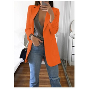 Eleganter Langer Blazer für Frauen