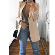 Eleganter Langer Blazer für Frauen