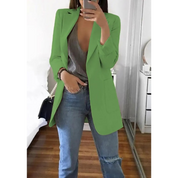 Eleganter Langer Blazer für Frauen