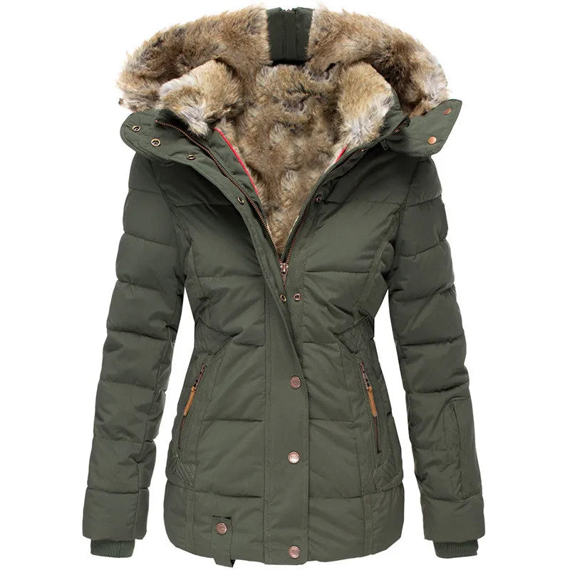 Warme Winterjacke für Frauen