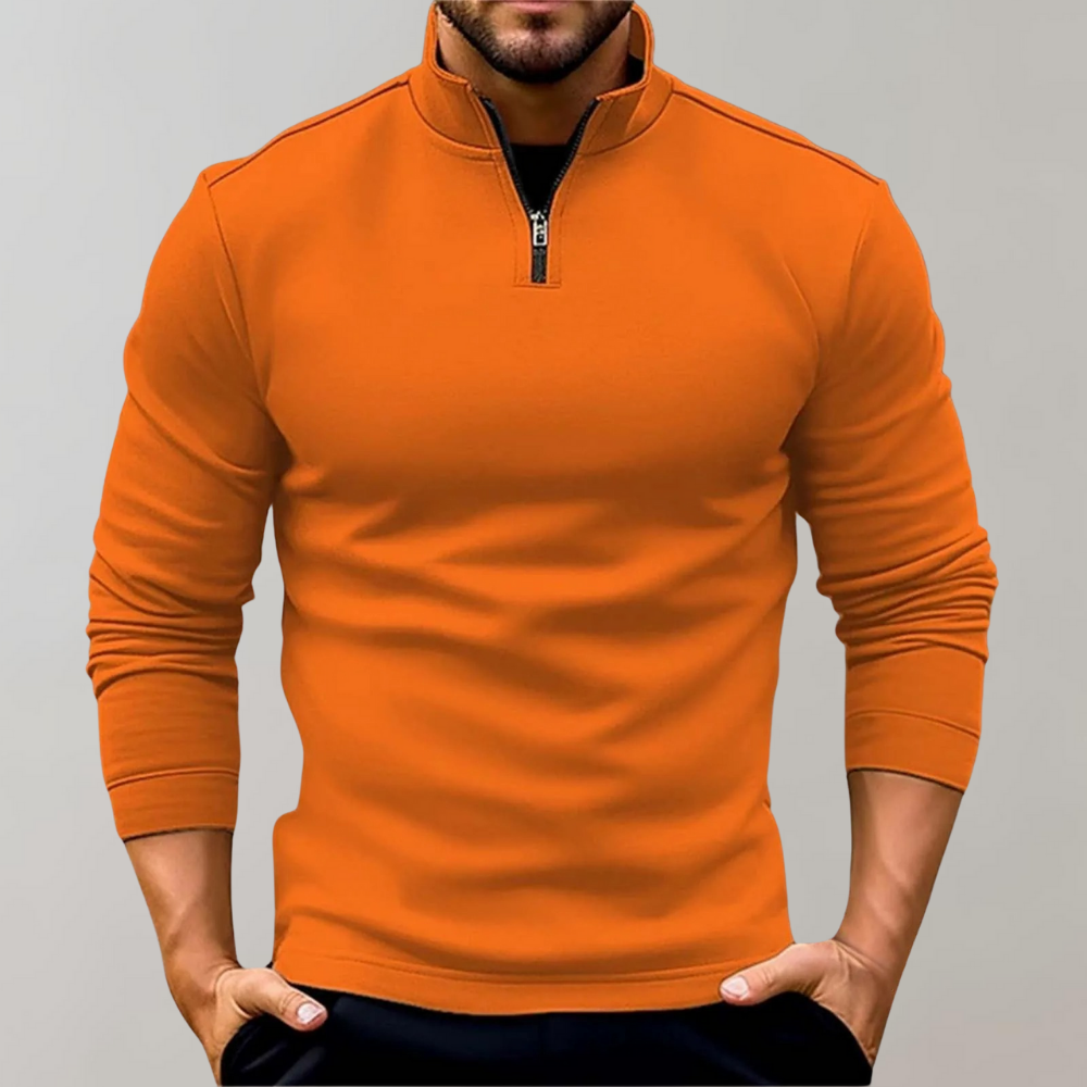 Stylischer Half Zip Pullover für Männer