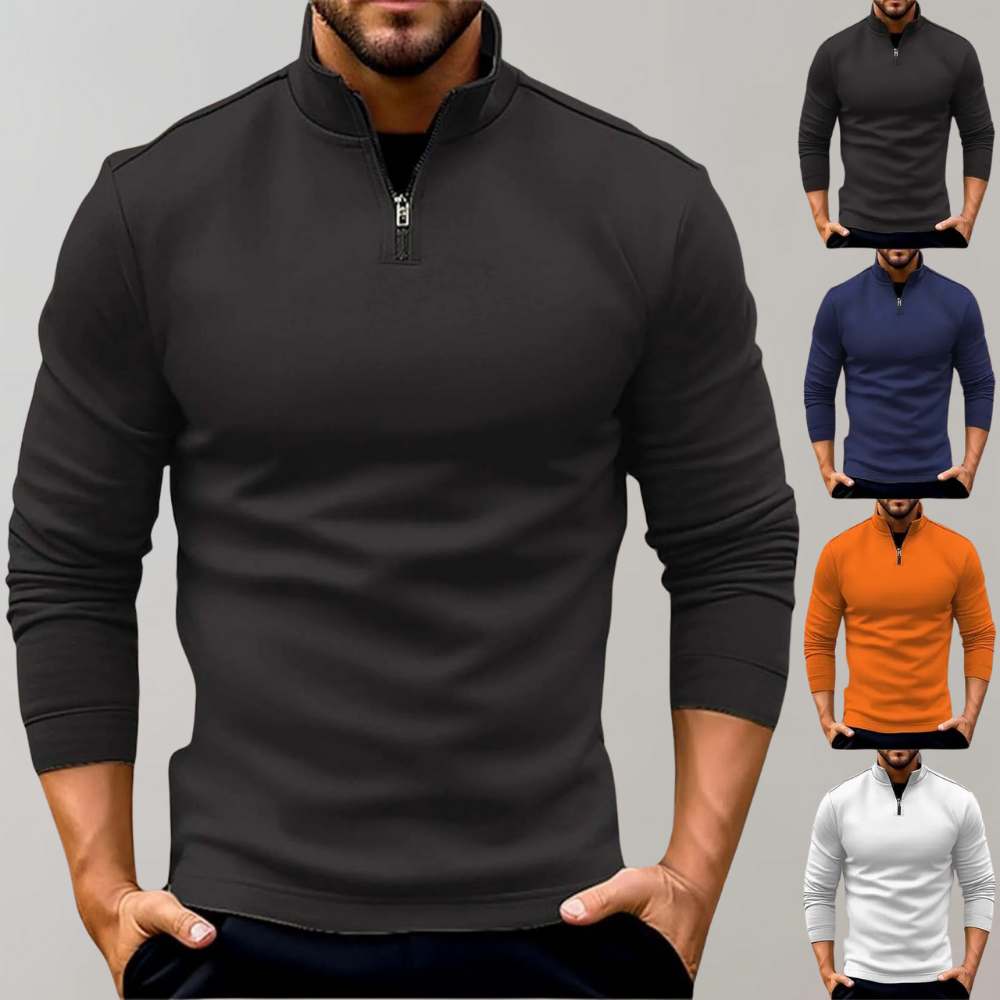 Stylischer Half Zip Pullover für Männer