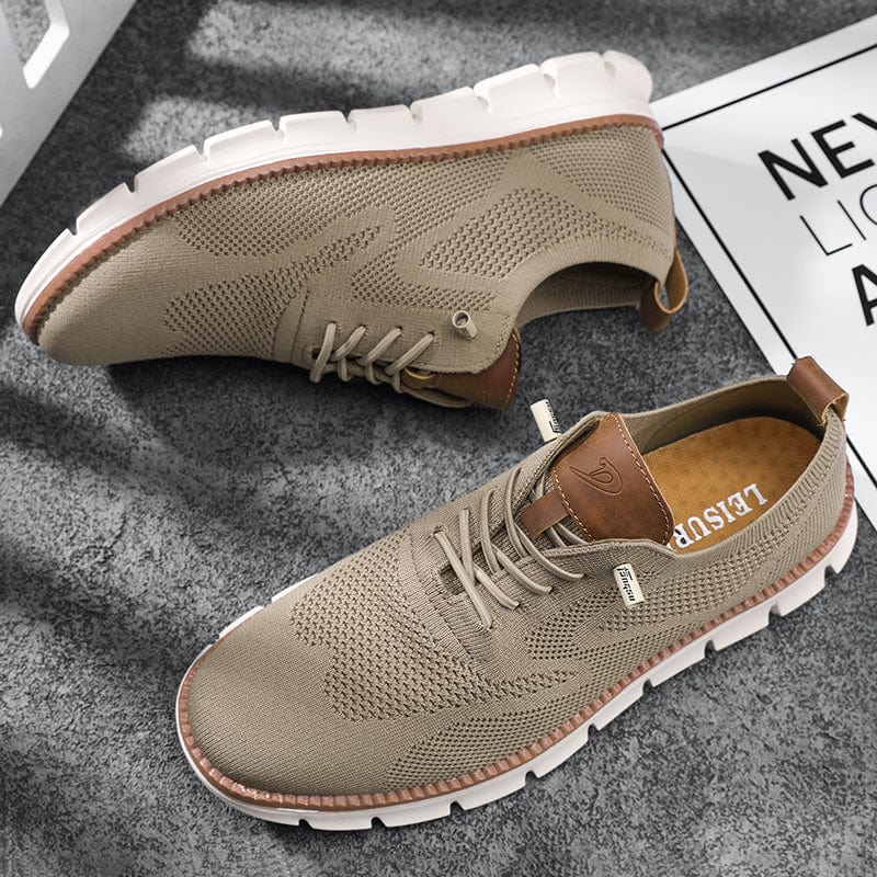 Bequeme Beige Sneaker für Herren