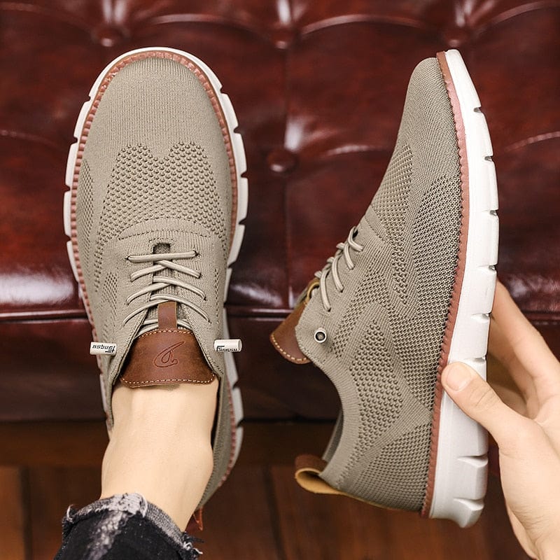 Bequeme Beige Sneaker für Herren