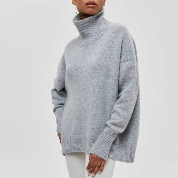 Stylischer Damen-Rollkragenpullover