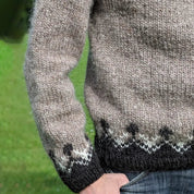 Stylischer Winter Strickpullover für Herren