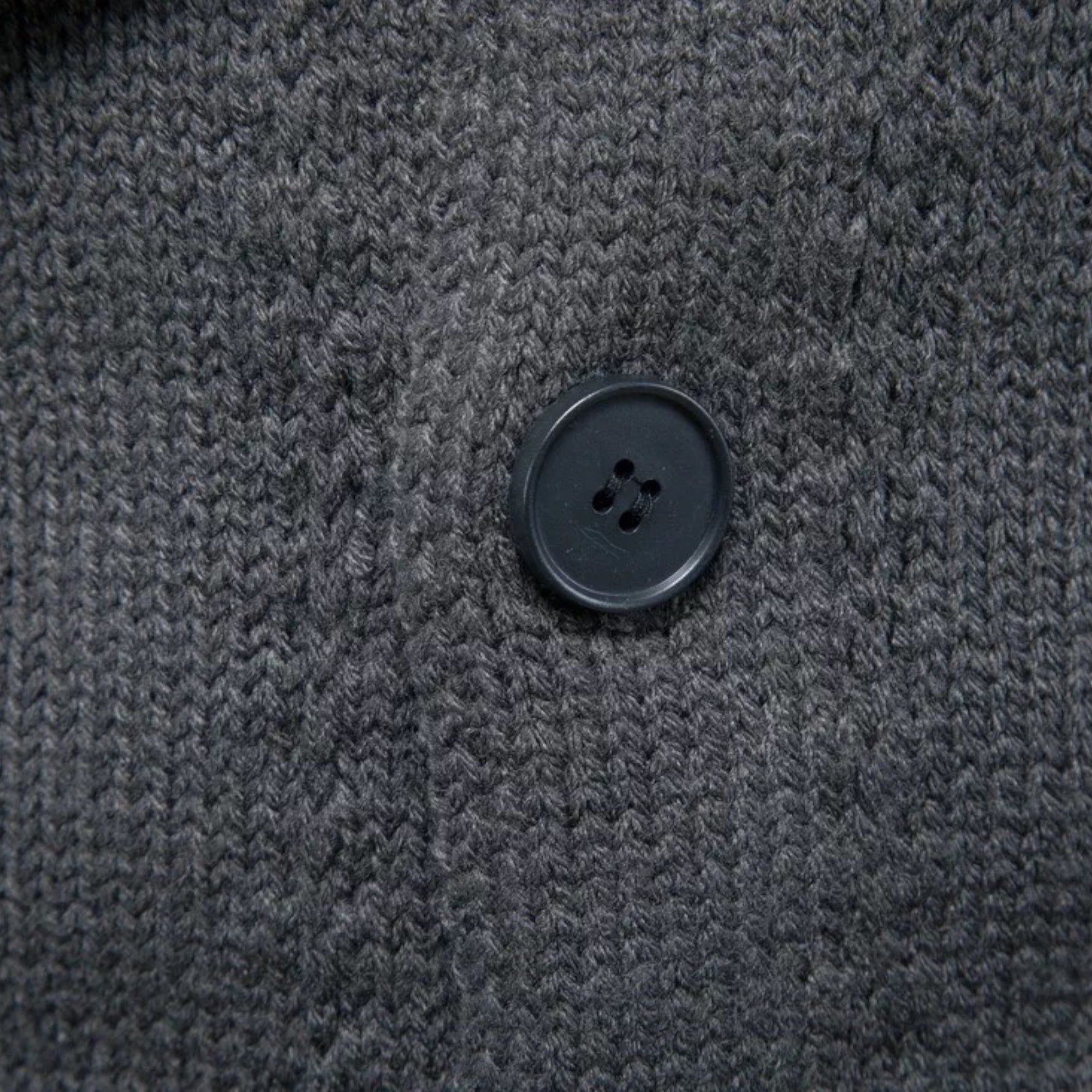 Bequemer Knopf-Strickjacke aus Strick für Männer