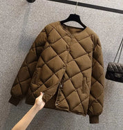 Kuschelige stylische Winterjacke für Damen