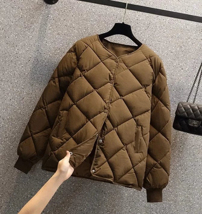 Kuschelige stylische Winterjacke für Damen