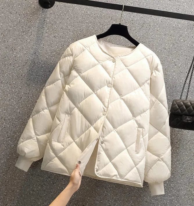 Kuschelige stylische Winterjacke für Damen