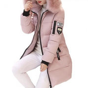 Stilvolle Warme Winterjacke für Damen